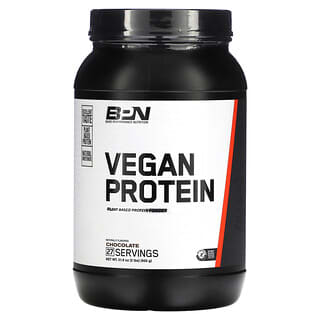 BPN, веганский протеин, протеиновый порошок на растительной основе, шоколад, 905 г (2 фунта)