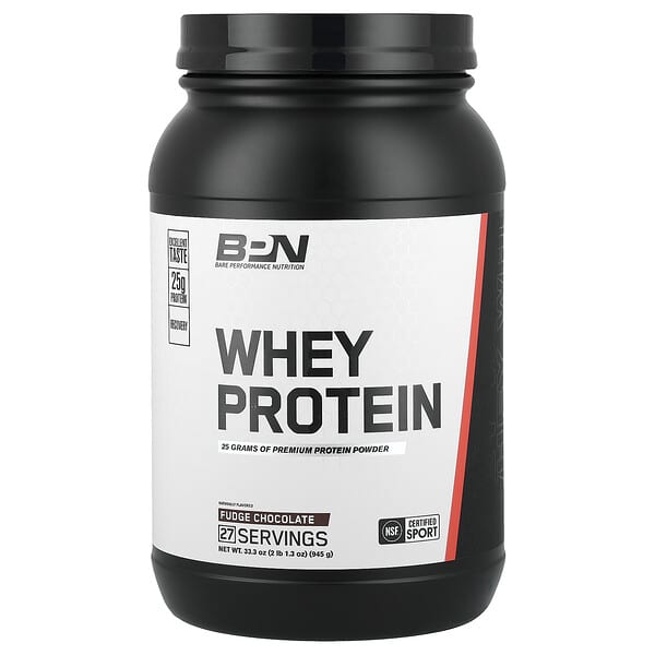 BPN, Whey Protein, Fudge Chocolate, 2 lbs 1.7 oz, (945 g) — product photo 1