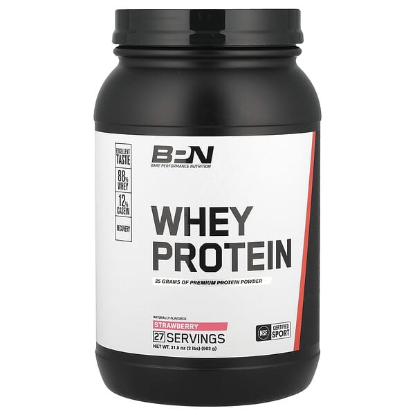 BPN, 유청 단백질, 딸기 맛, 902g(2lb)