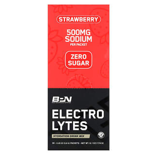 BPN, Electrolytes, Hydration Drink Mix, Strawberry, 30 Packets, 0.20 oz (5.8 g) Each