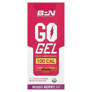 BPN, Go Gel, Mixed Berry, 10 Packets, 1.45 oz (41 g) Each