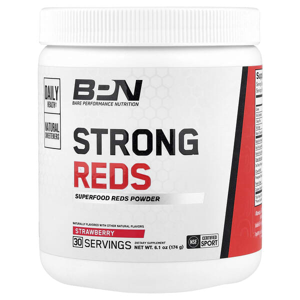 BPN, Strong Reds, Strawberry, 6.1 oz (174 g) — product photo 1