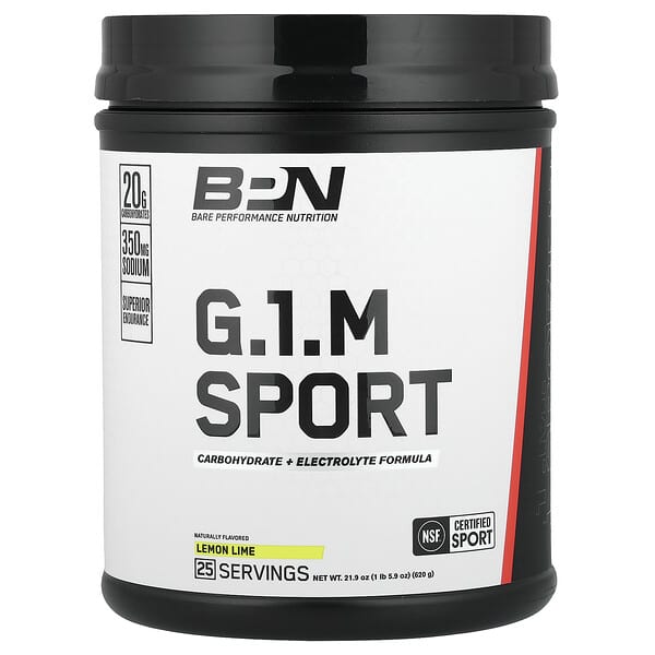 BPN, G.1.M Sport, Lemon Lime, 1lb 5.9 oz (620 g)