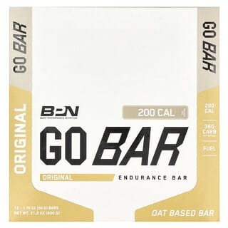 BPN, Go Bar, Barrita de resistencia, Original, 12 barritas, 50 g (1,76 oz) cada una