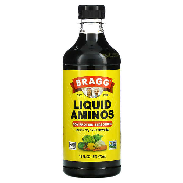Bragg‏, Liquid Aminos, Soy Protein Seasoning, 16 fl oz (473 ml)