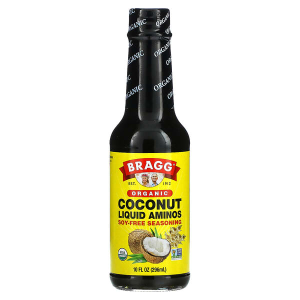 Bragg, Coco Orgânico Aminos Líquido, Tempero Sem Soja, 296 ml (10 fl oz)