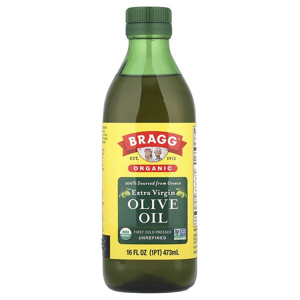 Bragg, Organic Extra Virgin Olive Oil, 16 fl oz (473 ml)