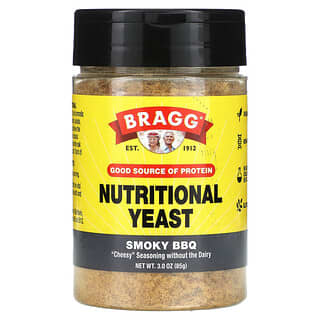 Bragg, Levure nutritionnelle, BBQ fumé, 85 g