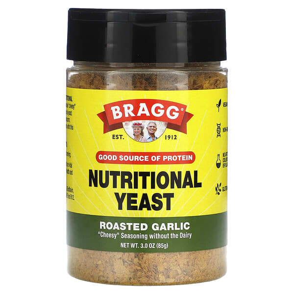 Bragg, 營養酵母，烤大蒜味，3 盎司（85 克）