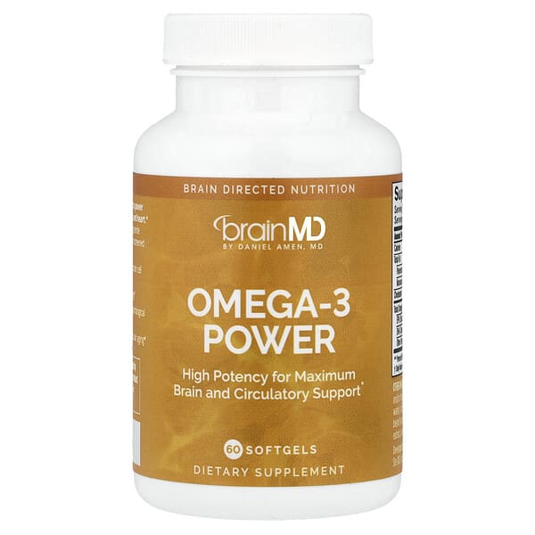 Omega-3 Power, 60 Softgels (800 mg per Softgel)