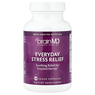 برين إم دي‏, Everyday Stress Relief ، 120 كبسولة نباتية