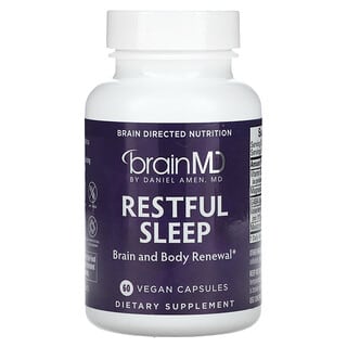 BrainMD, Restful Sleep, 60 Vegan Capsules