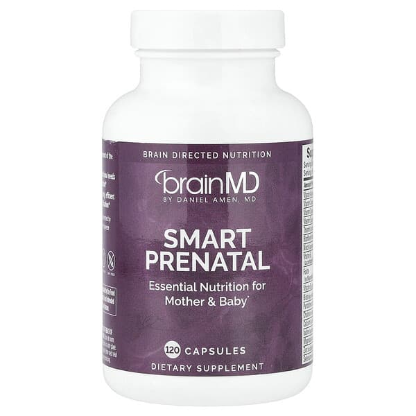 BrainMD, Smart Prenatal, 120 Capsules
