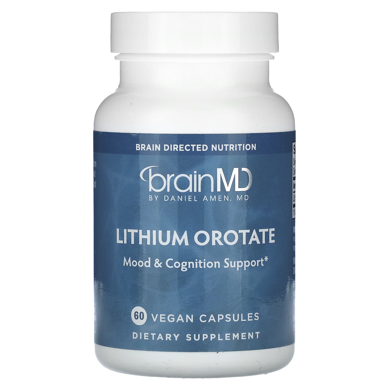 Lithium Orotate 60 Vegan Capsules