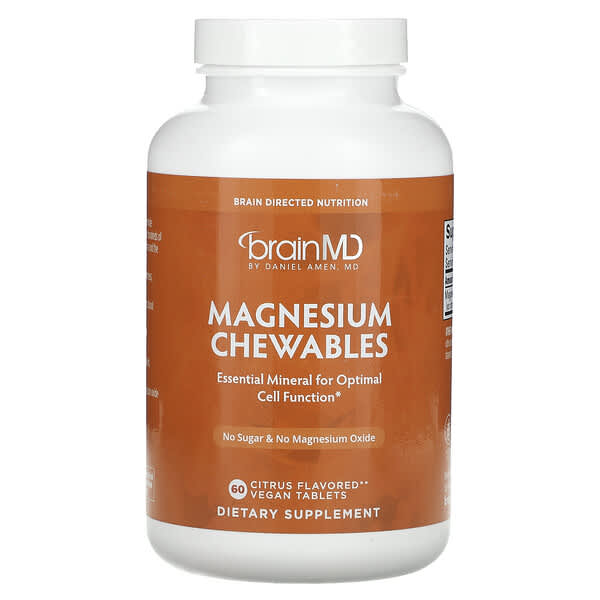 Magnesium Chewables, Citrus, 150 mg, 60 Vegan Tablets