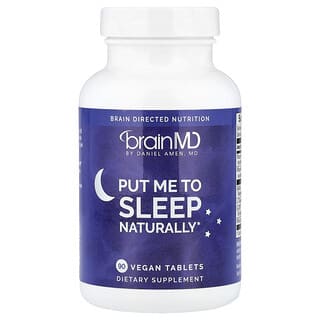 BrainMD, Положите Me To Sleep Naturally, 90 жевательных таблеток
