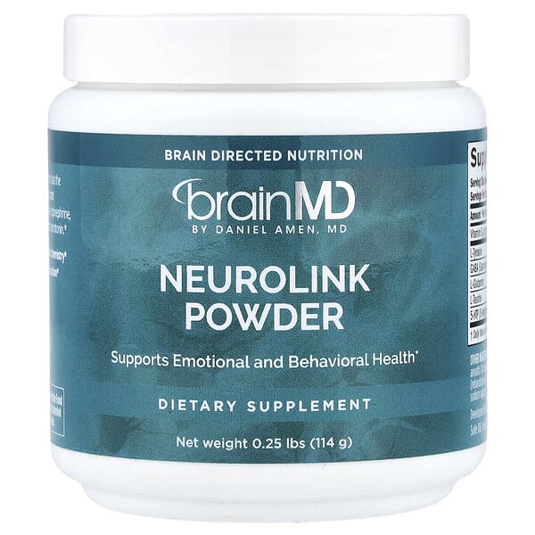 BrainMD, Neurolink Powder, 0.25 lb (114 g) — product photo 1