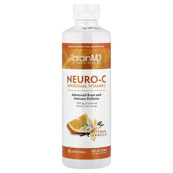 BrainMD, Neuro-C, Citrus Vanilla, 16 fl oz (473 ml) — product photo 1
