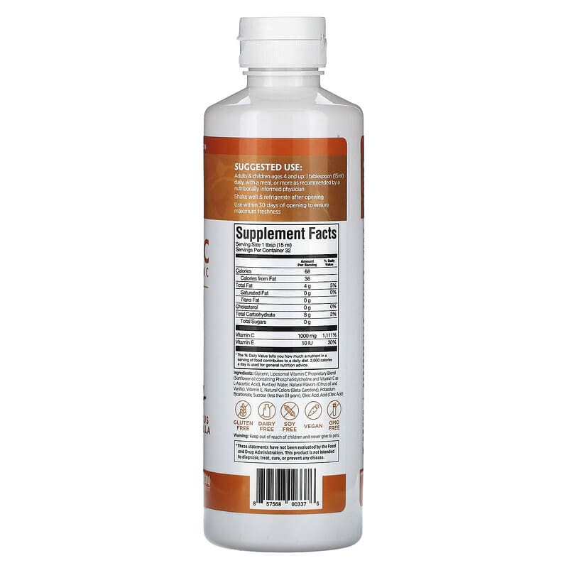 Neuro-C, Citrus Vanilla, 16 fl oz (473 ml)