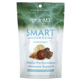 BrainMD, Smart Mushrooms, Hongos inteligentes, 90 g (3,2 oz)