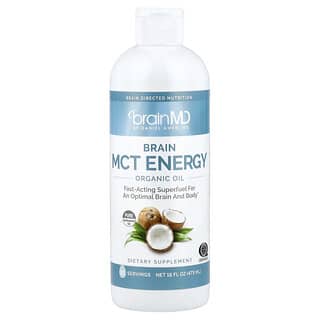 BrainMD, Brain MCT Energy Organic Oil, 16 fl oz (473 ml)