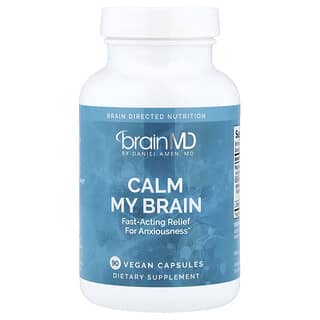 BrainMD, Calm My Brain, 90 Cápsulas Veganas