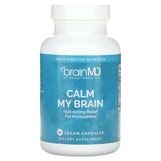 BrainMD, Calm My Brain, 90 capsules vegan