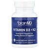 Vitamin D3 + K2, 60 Vegetarian Capsules