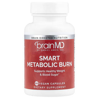 BrainMD, Smart Metabolic Burn, 60 веганских капсул