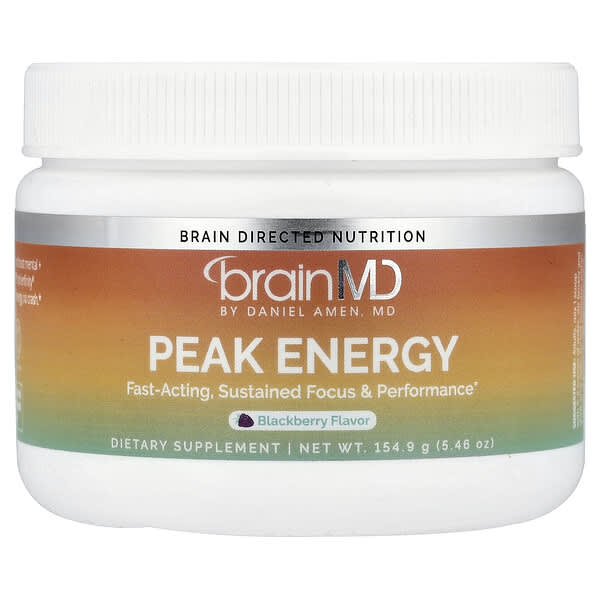 BrainMD Peak Energy, Blackberry, 5.46 oz (154.9 g)