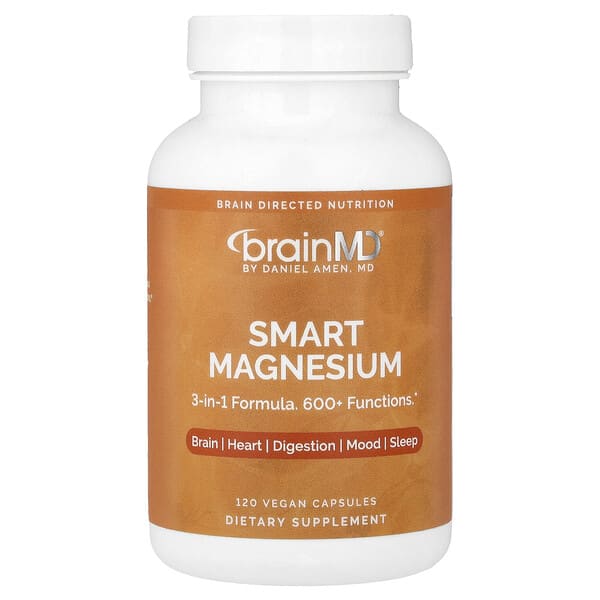 BrainMD, 스마트 마그네슘 , 베지 캡슐 120정(캡슐 1정당 150mg)