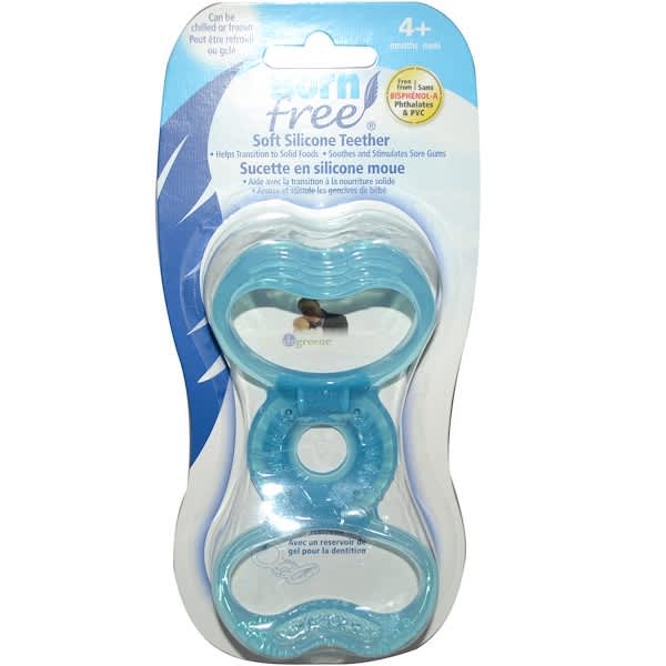 Born Free, Soft Silicone Teether, 4+ Months (Discontinued Item) 