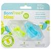 Bliss, Silicone Pacifier, 0-6m, 2 Pack