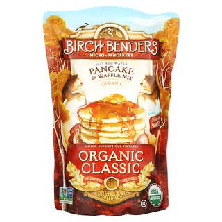 Birch Benders, Mistura para Panqueca e Waffle, Orgânico Clássico, 454 g (16 oz)