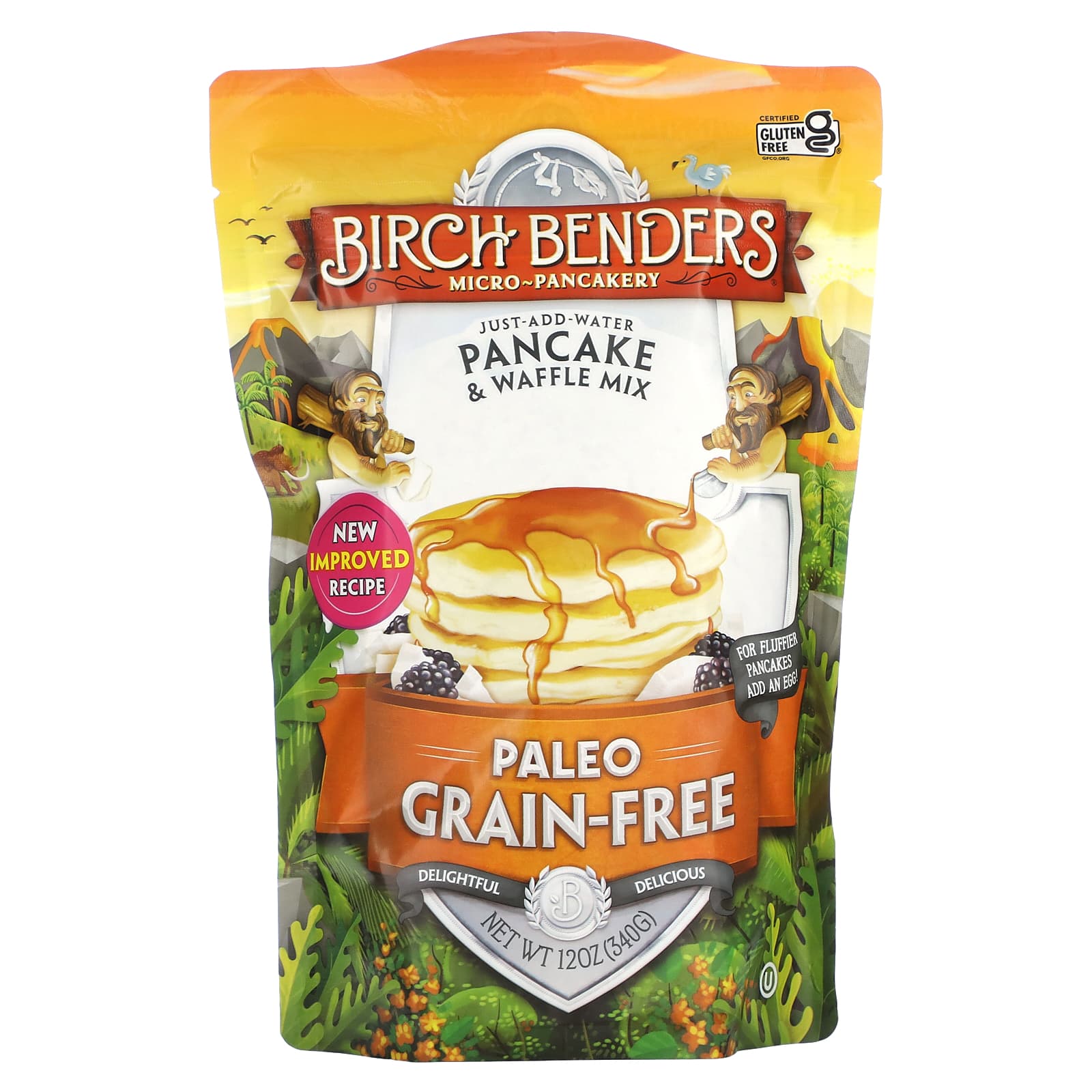 Pancake & Waffle Mix, Paleo Grain-Free, Pfannkuchen- und