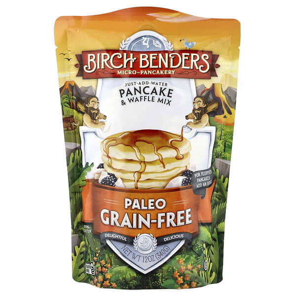 Birch Benders, Pancake & Waffle Mix, Paleo, 12 oz (340 g)