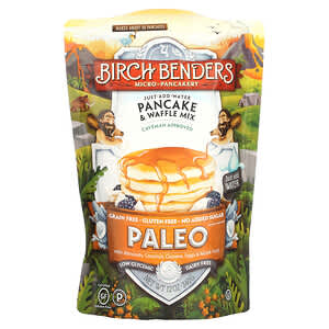 Birch Benders, Mélange à crêpes et à gaufres, Paléo, 340 g