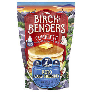 Birch Benders, Pannukakku- ja vohvelisekoitus, keto, 283 g