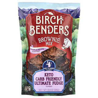 Birch Benders, Mezcla para brownies, Golosina superior, 306 g (10,8 oz)