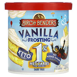 Birch Benders, Vanilla Frosting, Keto, 10 oz (283.5 g)
