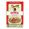 Instant Oatmeal Packets, Apple Pieces & Cinnamon, 8 Packets, 1.23 oz (35 g) Each