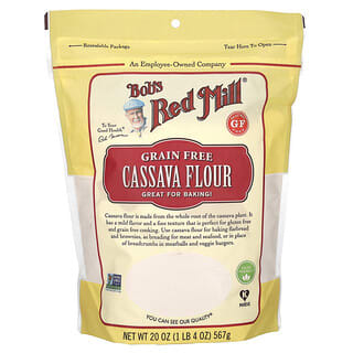 Bob's Red Mill, Cassava Flour, Grain Free, 20 oz (567 g)