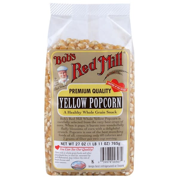 Bob's Red Mill, Yellow Popcorn, 27 oz (765 g) (Discontinued Item) 