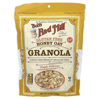 Bob's Red Mill, Granola, Honey Oat, Gluten Free , 12 oz (340 g)