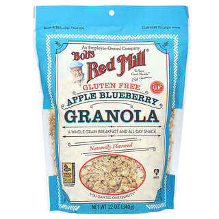 Bob's Red Mill, Gluten Free Granola, Apple Blueberry, 12 oz (340 g)