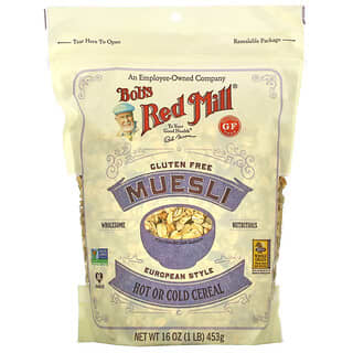 Bob's Red Mill, Muesli, sin gluten, 16 oz (453 g)
