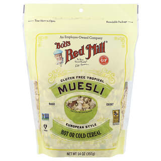 Bob's Red Mill, тропические мюсли без глютена, со вкусом манго и кокоса, 397 г (14 унций)