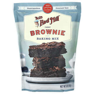 Bob's Red Mill, Fudgy Brownie Baking Mix, Brownie-Backmischung, 397 g (14 oz.)
