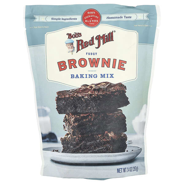 Bob's Red Mill, Zmes na pečenie Fudgy Brownies, 397 g
