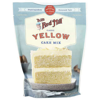 Bob's Red Mill, Mezcla para preparar pastel amarillo clásico, 440 g (15,5 oz)